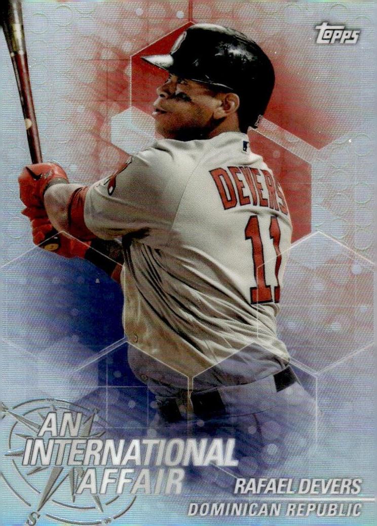 2018 Topps Chrome Update Baseball Rafael Devers #IA-RD PSA 9