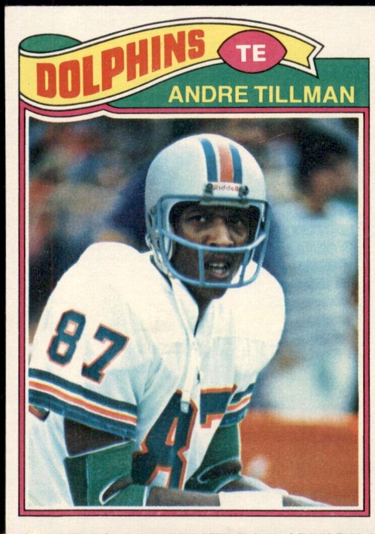 1977 Topps Football Andre Tillman #93 PSA 9