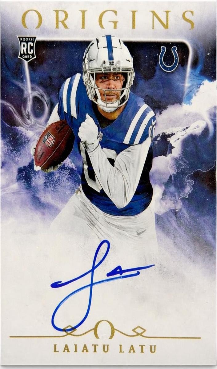 2024 Panini Origins Football Laiatu Latu #RAU-LLA