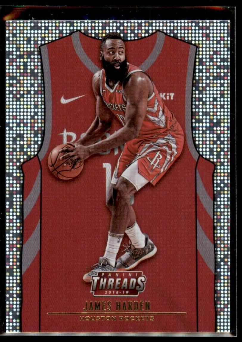 2018 Panini Threads Basketball James Harden #177 PSA 10