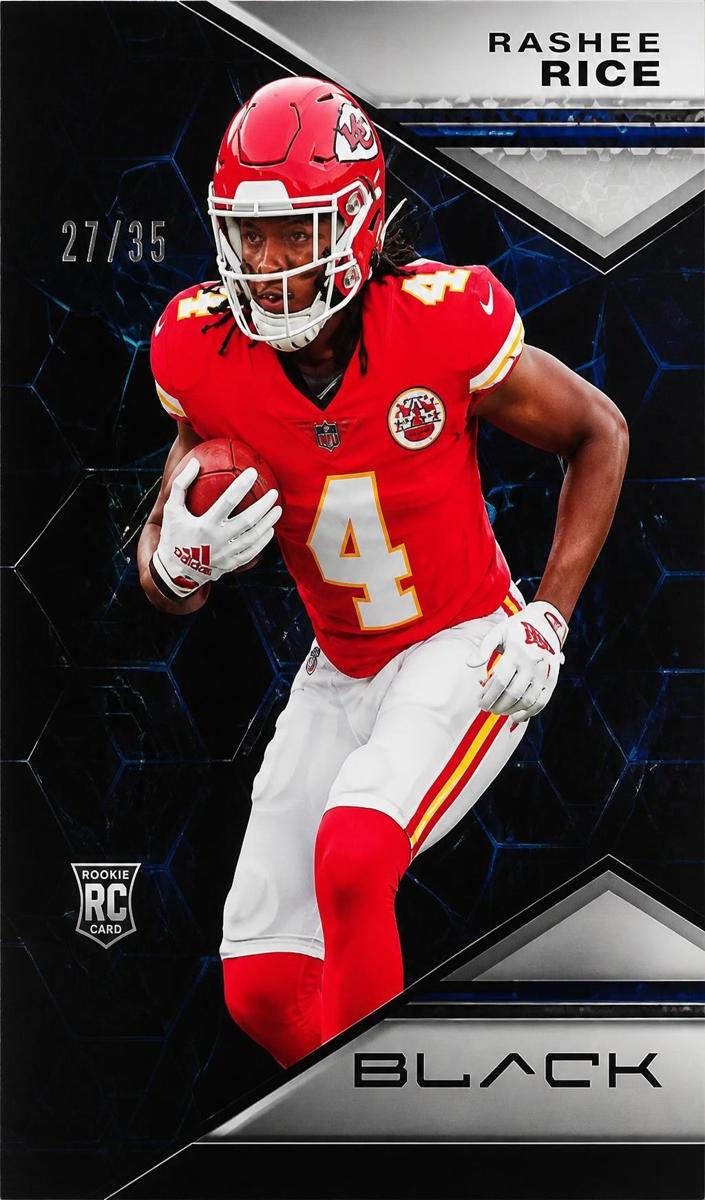 2023 Panini Black Football Sapphire Rashee Rice #184