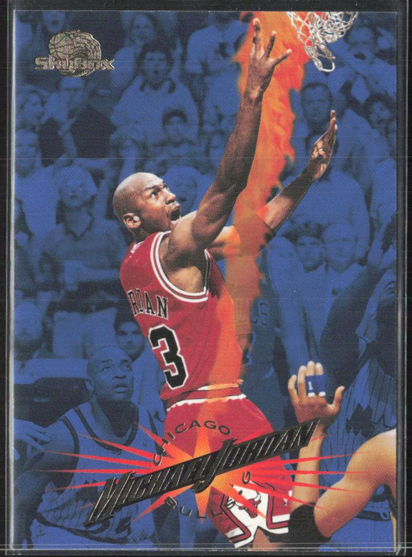 1995 Skybox Premium Basketball Michael Jordan #15 RAW Ungraded