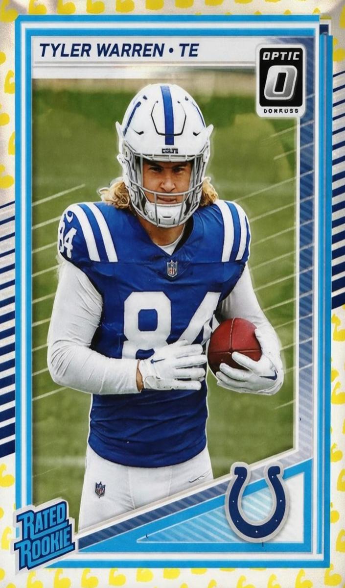 2025 Donruss Optic Football Flex Tyler Warren #234