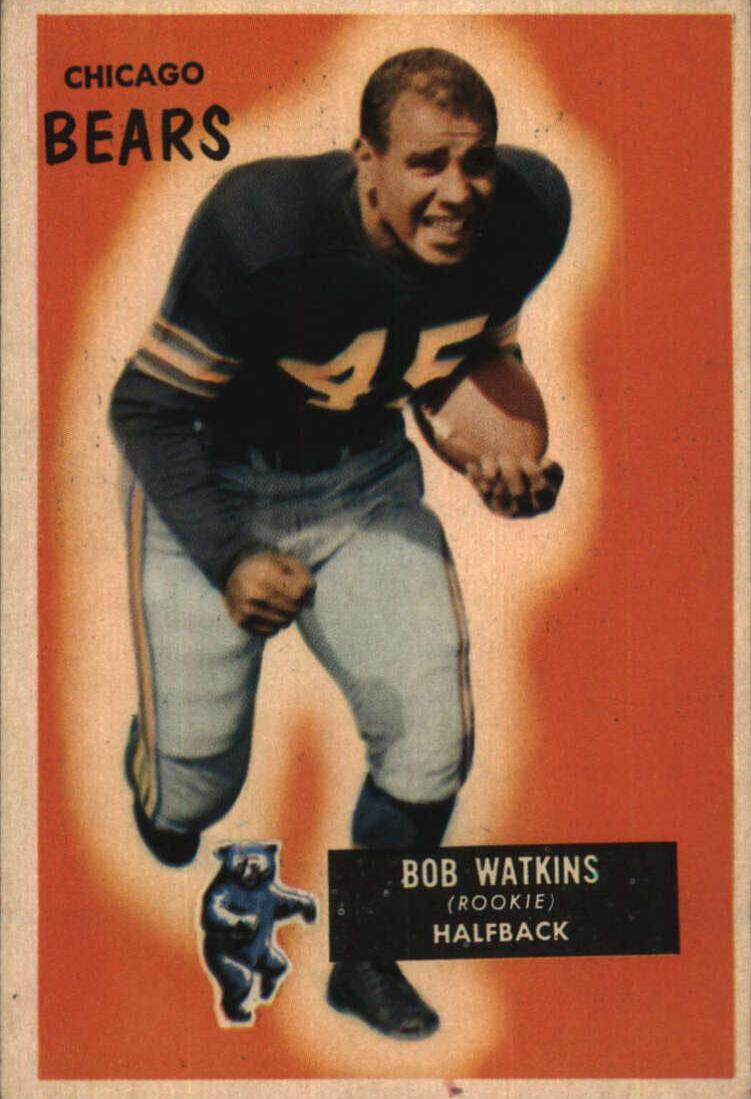 1955 Bowman Football Bobby Watkins #58