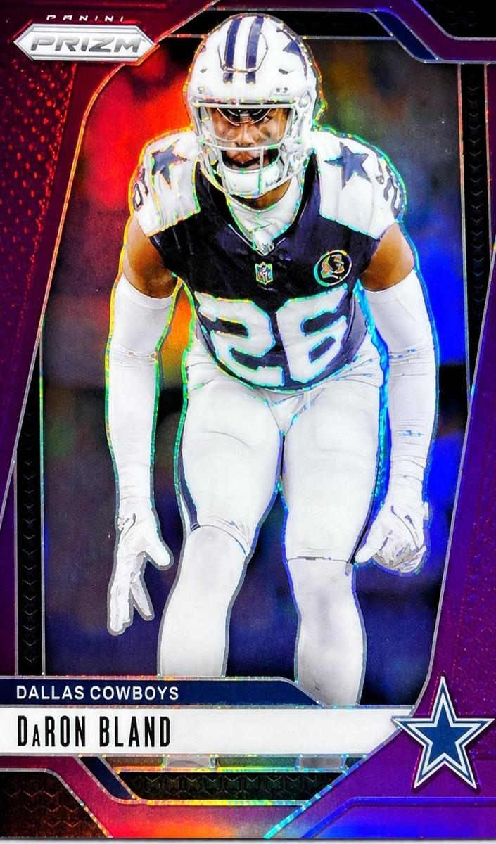 2024 Panini Prizm Football Purple DaRon Bland #78