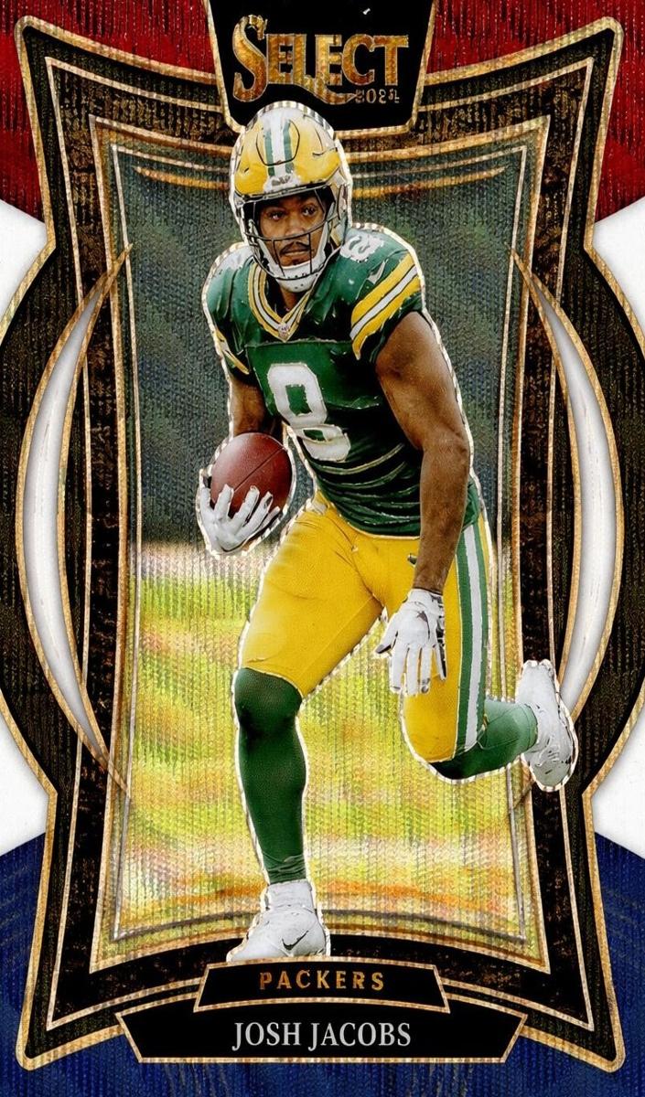 2024 Panini Select Football Tri-Color Josh Jacobs #73