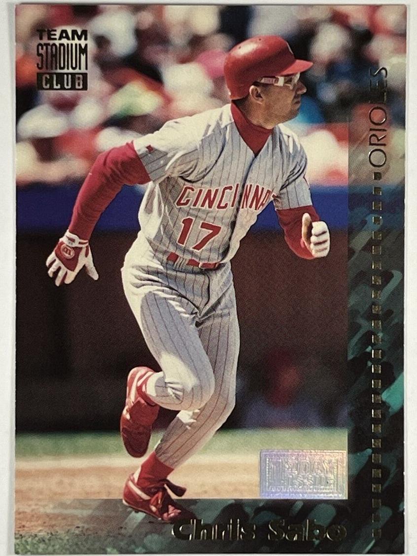 1994 Topps Stadium Club Team Baseball Chris Sabo #291