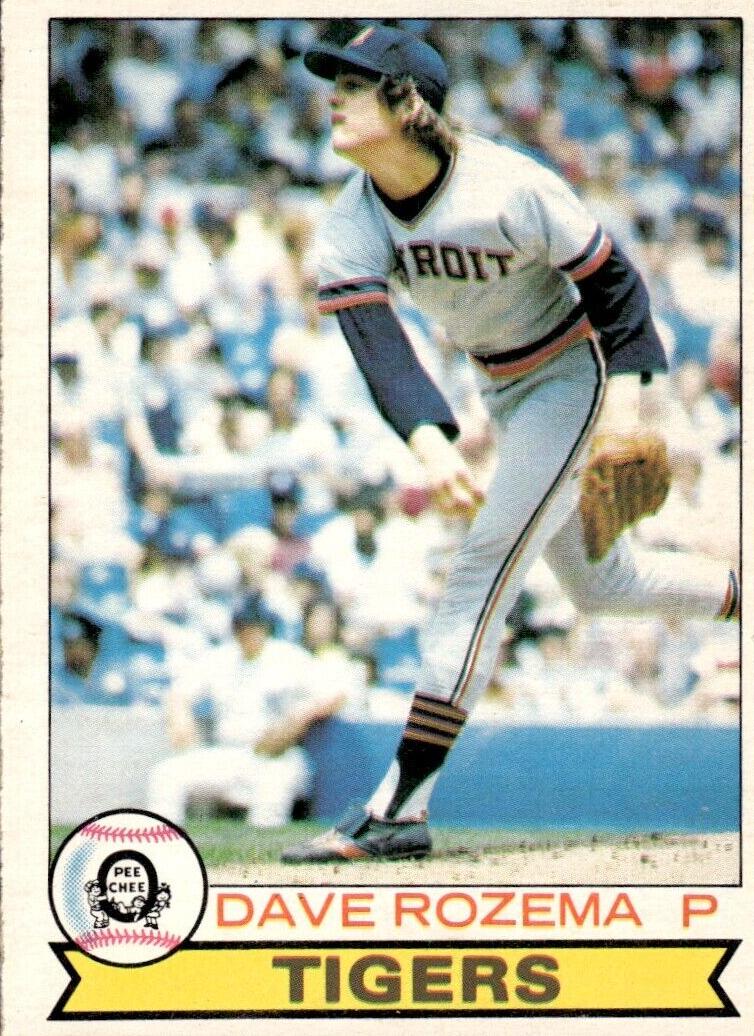 1979 O-Pee-Chee Baseball Dave Rozema #12 PSA 9