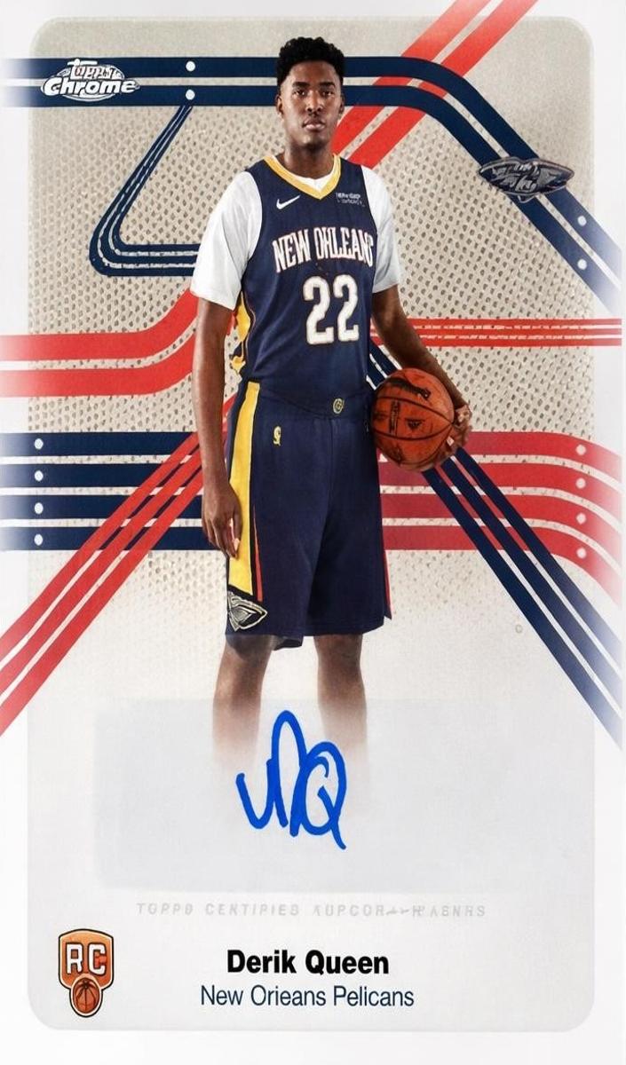 2025 Topps Chrome Basketball Derik Queen #NS-DQ PSA 9