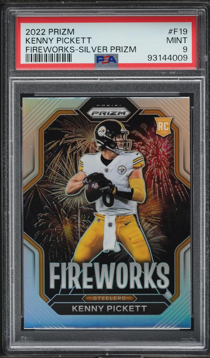 2022 Panini Prizm Football Silver Prizm Kenny Pickett #F-19