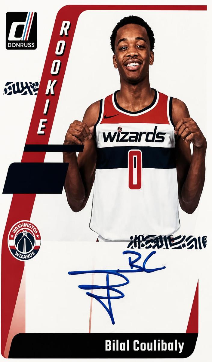 2023 Panini Donruss Basketball Bilal Coulibaly #ND-BCB