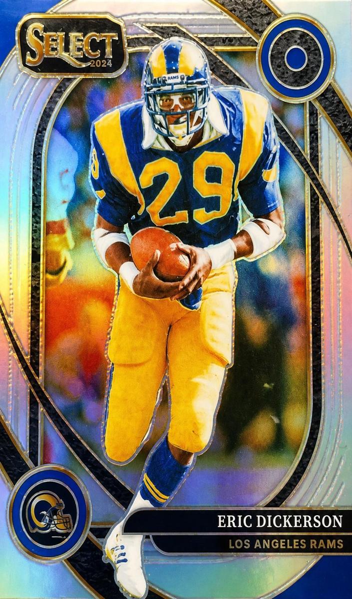 2024 Panini Select Football Silver Die-Cut Eric Dickerson #255