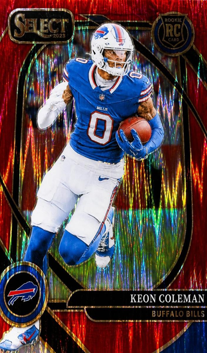 2024 Panini Select Football Red Shock Keon Coleman #280