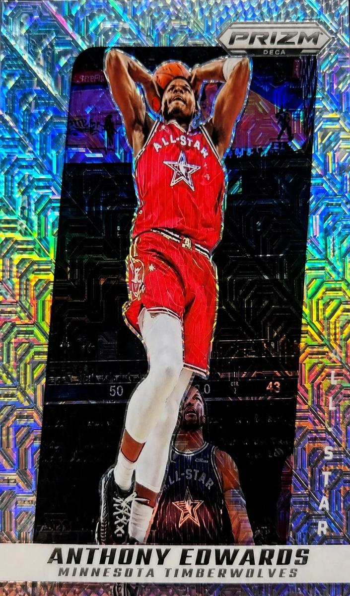 2024 Panini Prizm Deca Basketball Mojo Anthony Edwards #194