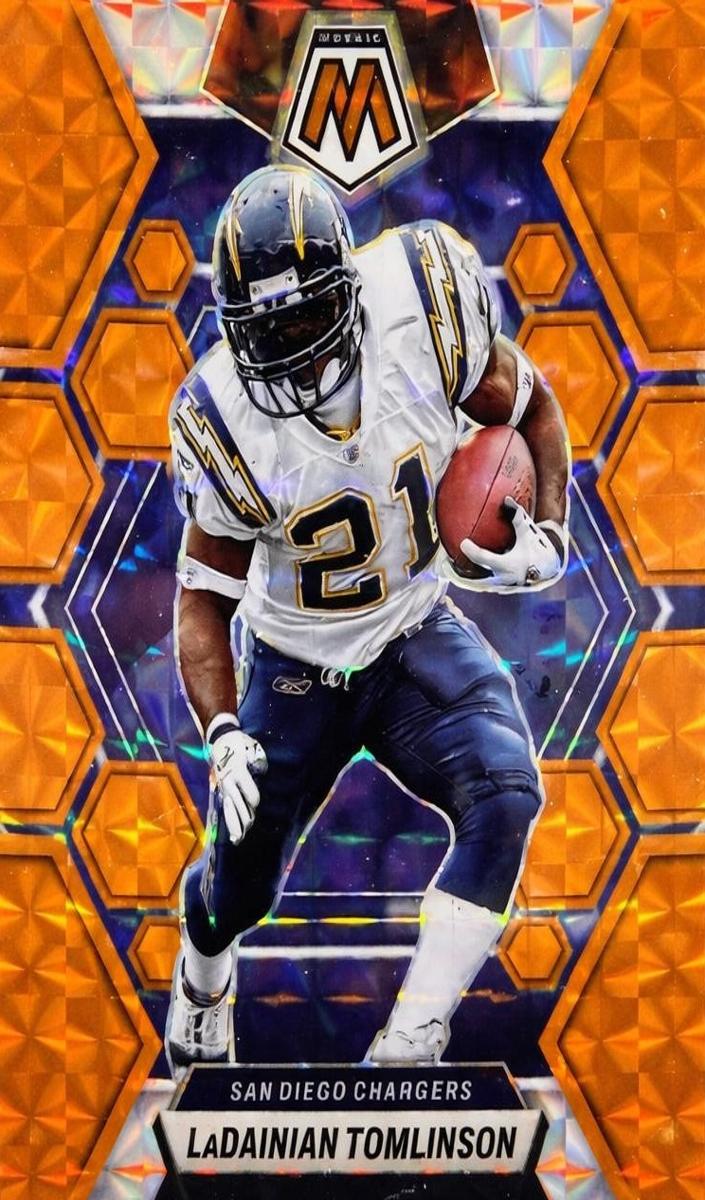 2023 Panini Mosaic Football Orange LaDainian Tomlinson #134