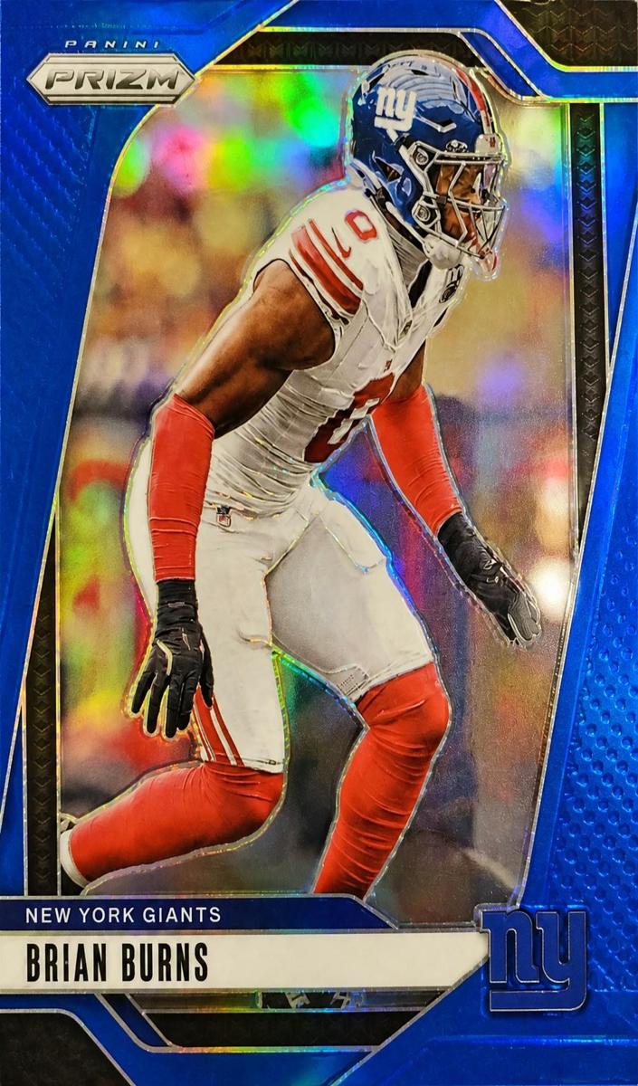 2024 Panini Prizm Football Blue Brian Burns #217