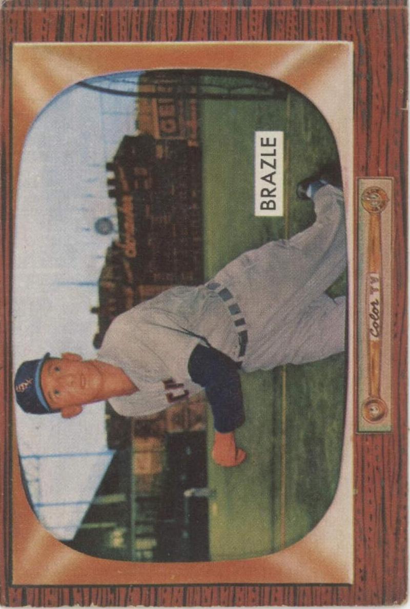 1955 Bowman Baseball Al Brazle #230
