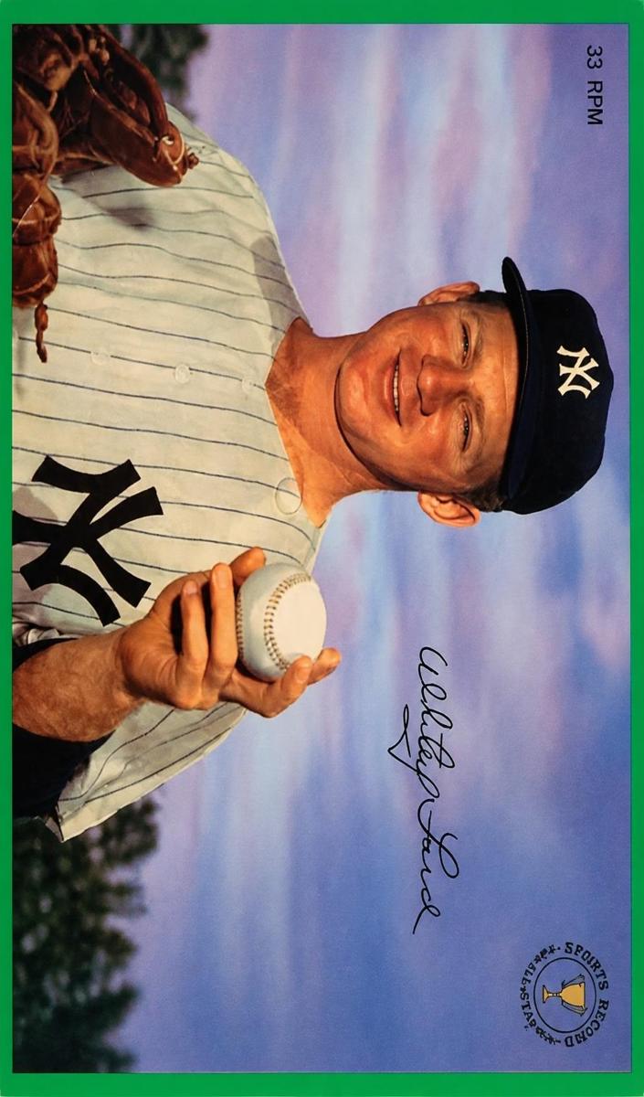 1964 Auravision Records Baseball Whitey Ford #NNO