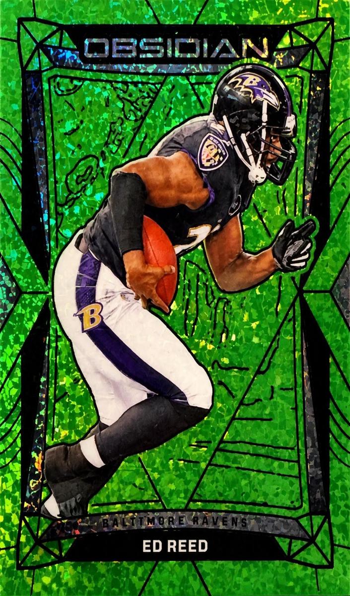 2024 Panini Obsidian Football International Jade Ed Reed #18