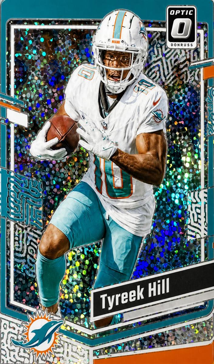 2023 Donruss Optic Football White Sparkle Tyreek Hill #119