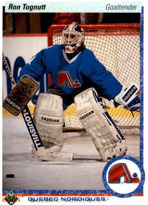 1990 Upper Deck Hockey Ron Tugnutt #27