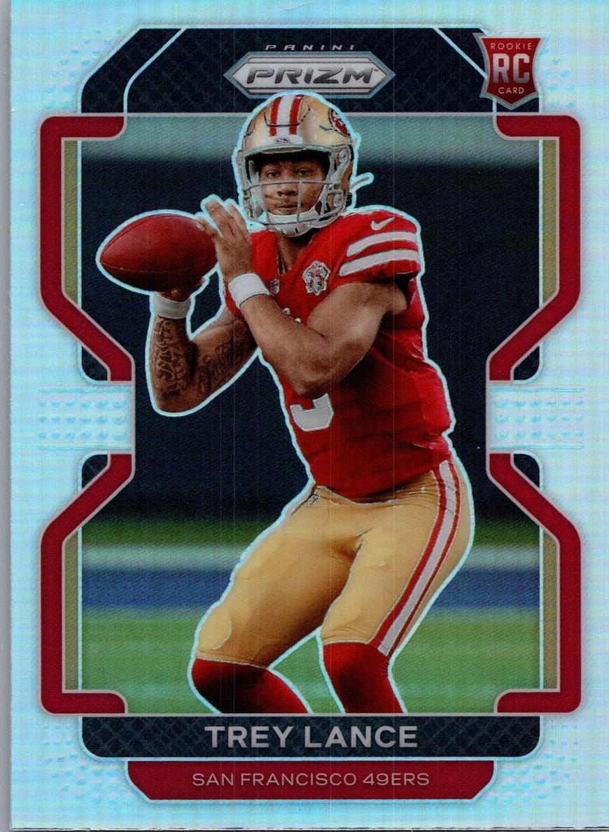 2021 Panini Prizm Football Trey Lance #V-333