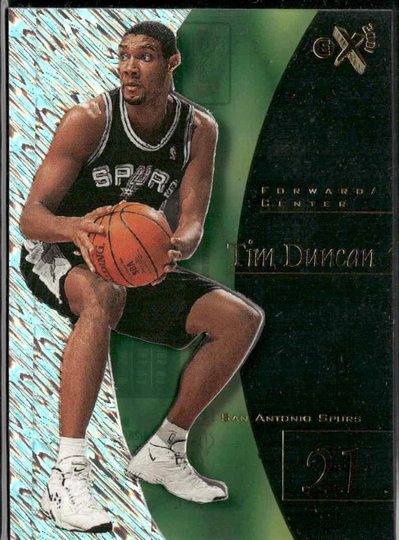 1997 Skybox E-X2001 Basketball Tim Duncan #75