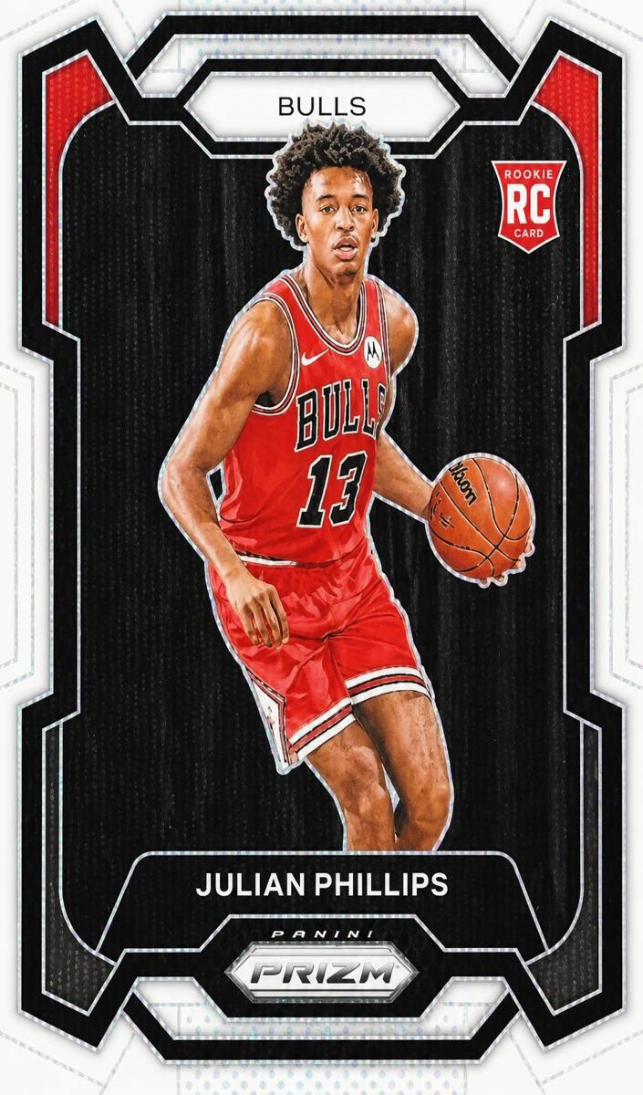 2023 Panini Prizm Basketball White Wave Julian Phillips #125
