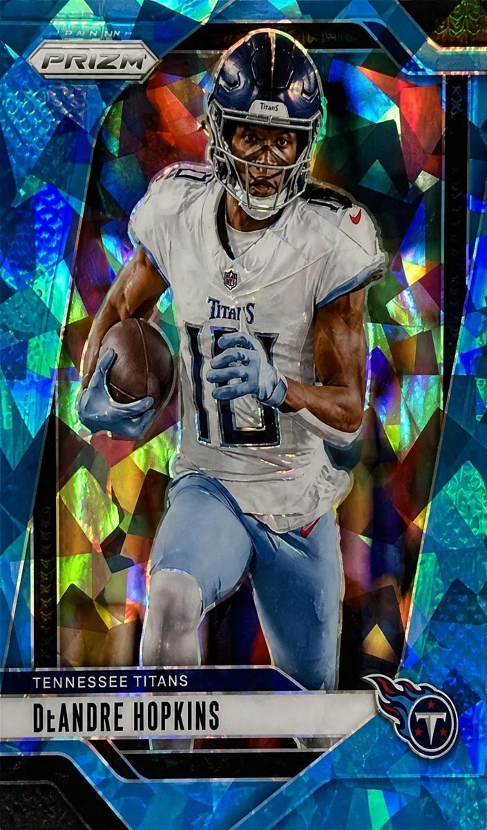 2024 Panini Prizm Football Blue Ice DeAndre Hopkins #279