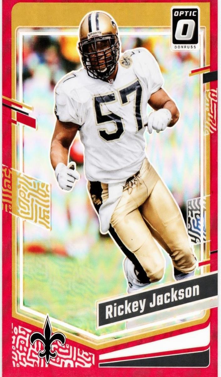 2023 Donruss Optic Football Red Rickey Jackson #138