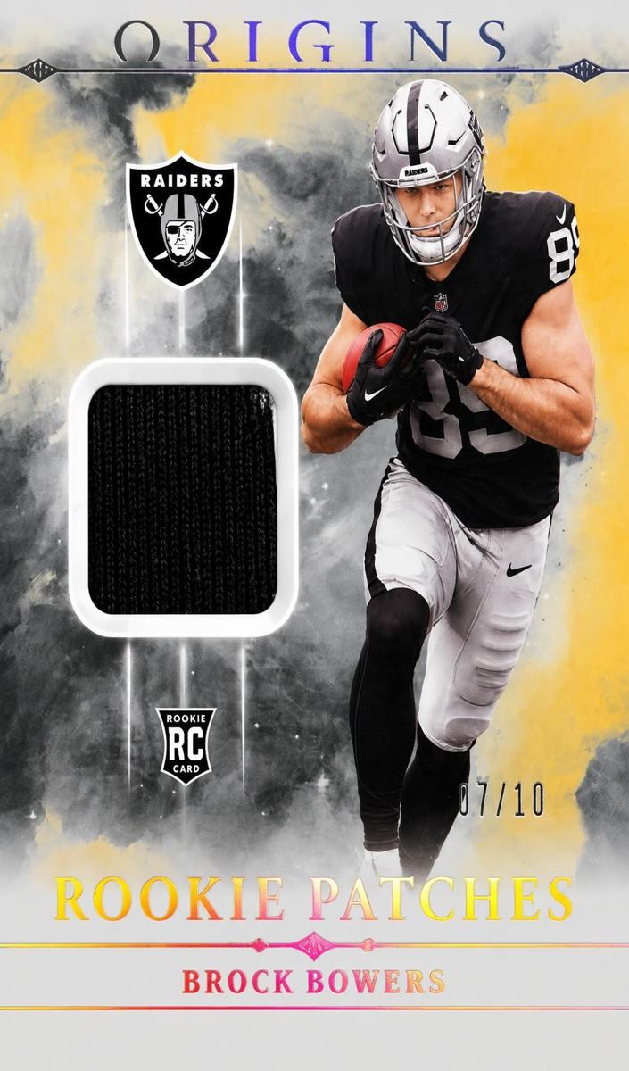 2024 Panini Origins Football Gold Brock Bowers #RPT-BBO