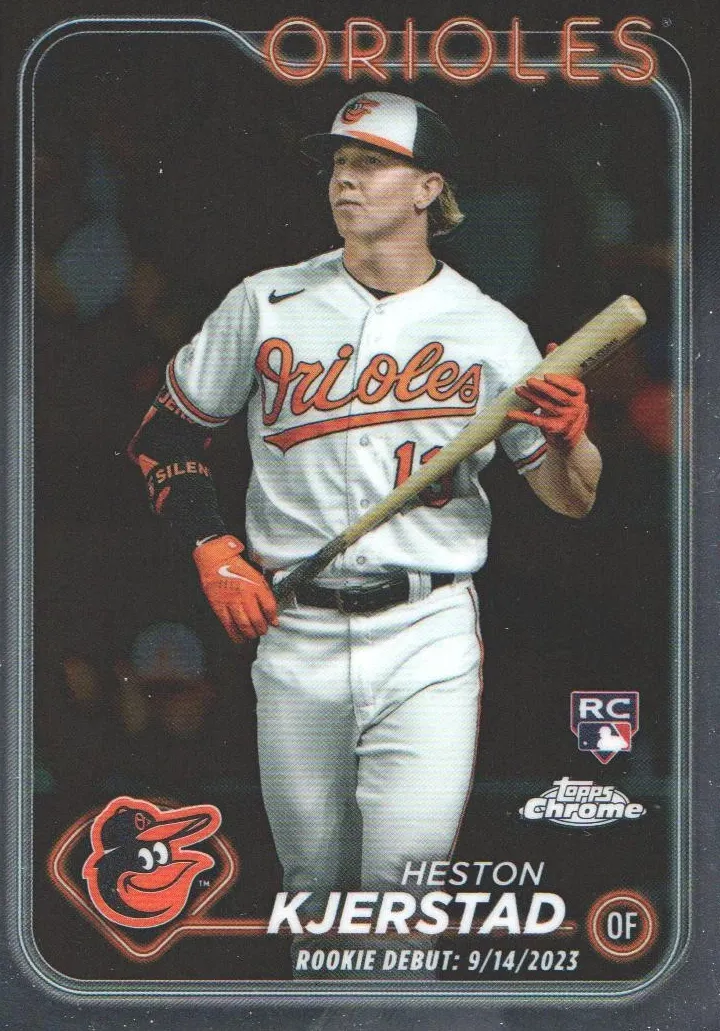 2024 Topps Chrome Update Baseball Heston Kjerstad #USC120 PSA 10