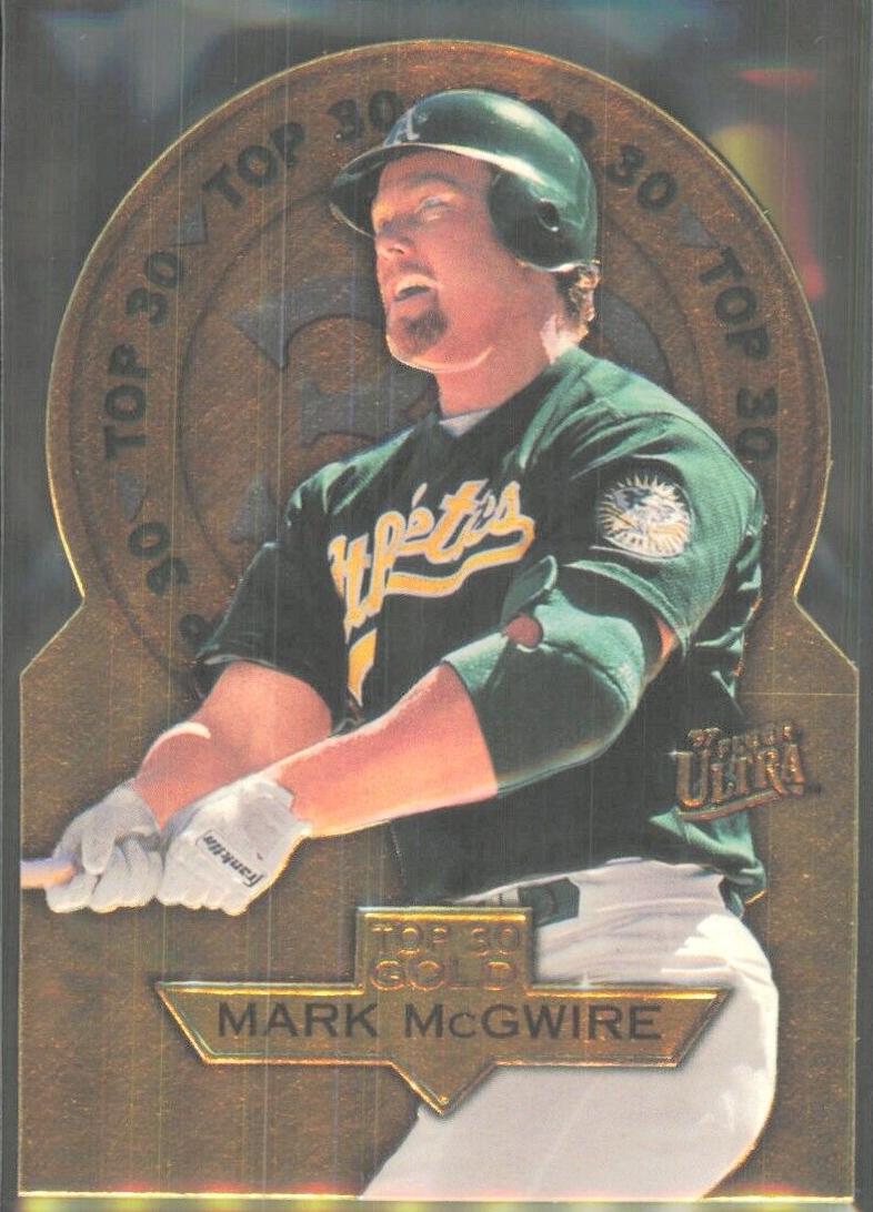 1997 Fleer Ultra Baseball Gold Medallion Mark McGwire #14
