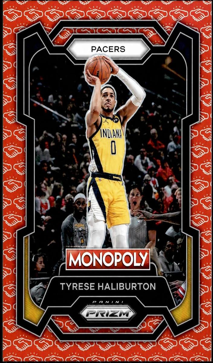 2023 Panini Prizm Monopoly Basketball Deal Tyrese Haliburton #34 PSA 9