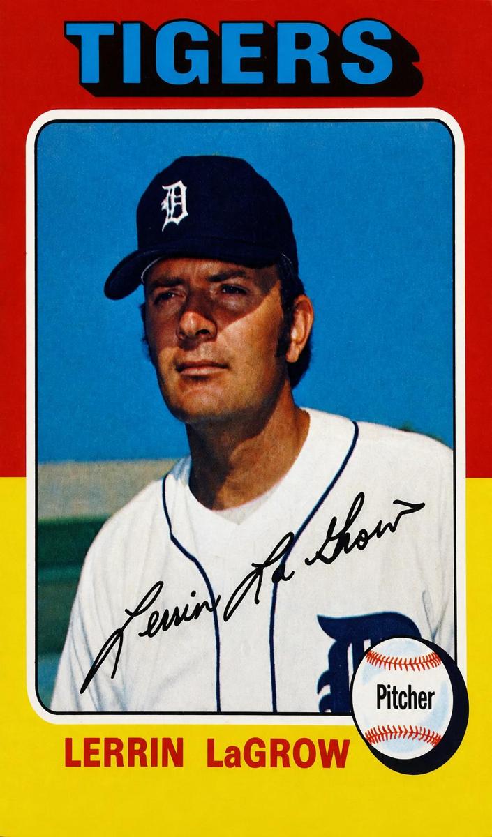 1975 O-Pee-Chee Baseball Lerrin LaGrow #116