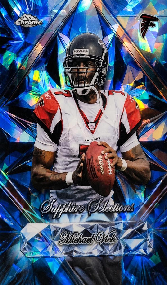 2025 Topps Chrome Sapphire Football Michael Vick #SS-24
