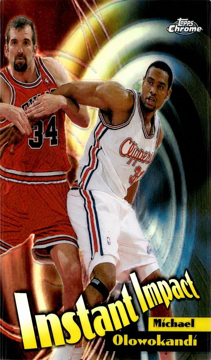 1998 Topps Chrome Basketball Refractor Michael Olowokandi #I6