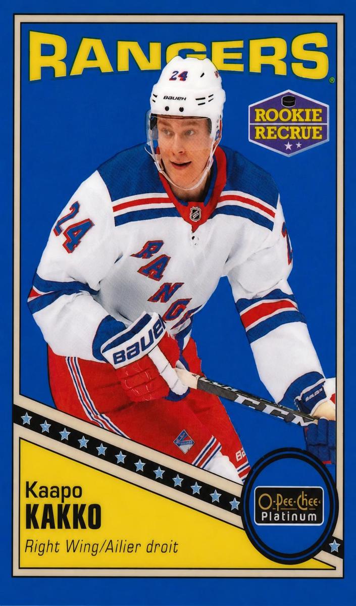 2019 O-Pee-Chee Platinum Hockey Rainbow Blue Kaapo Kakko #R-51