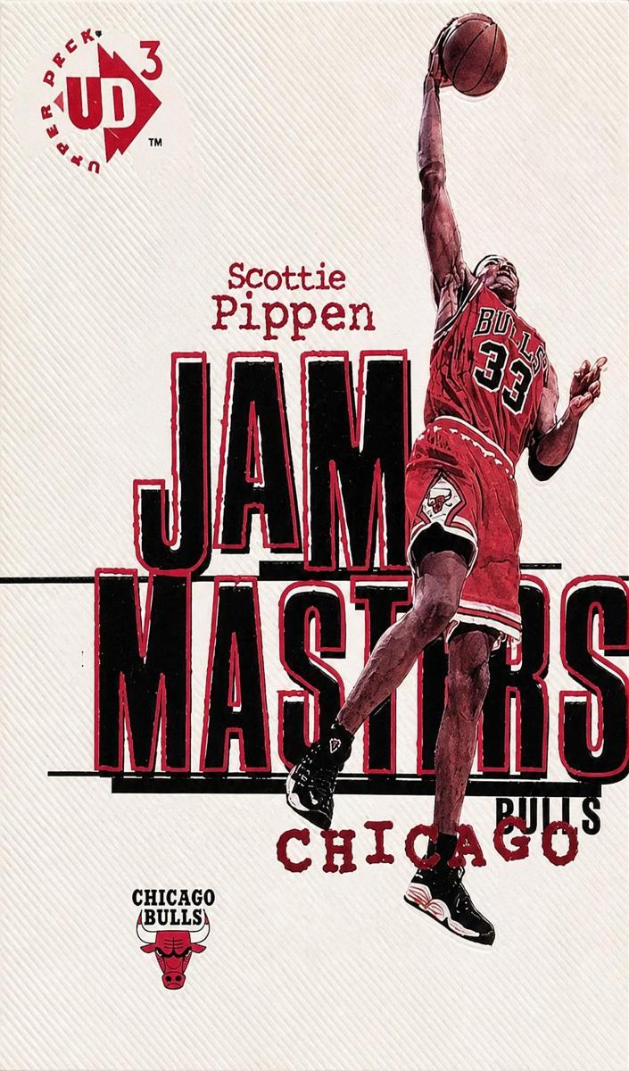 1997 UD3 Basketball Scottie Pippen #10