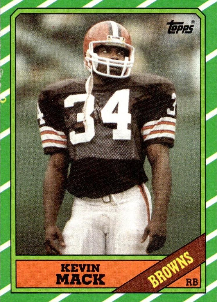 1986 Topps Football Kevin Butler #18