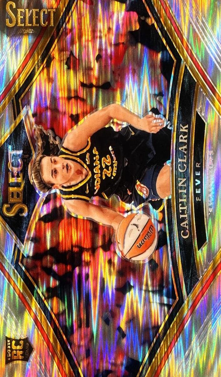 2024 Panini Select WNBA Basketball Flash Caitlin Clark #12 PSA 10