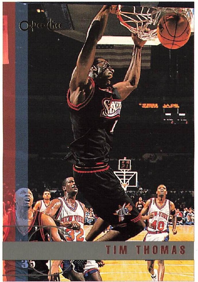 1997 Topps Basketball Tim Thomas #114