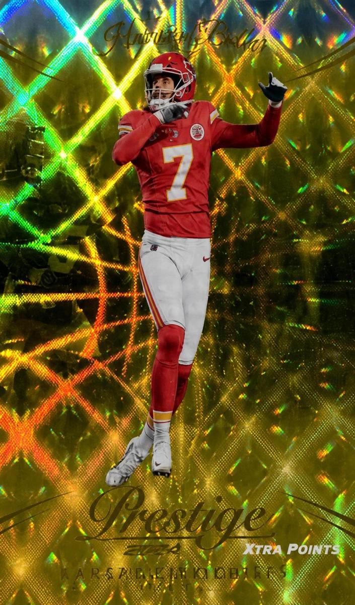 2024 Panini Prestige Football Gold Xtra Points Harrison Butker #151