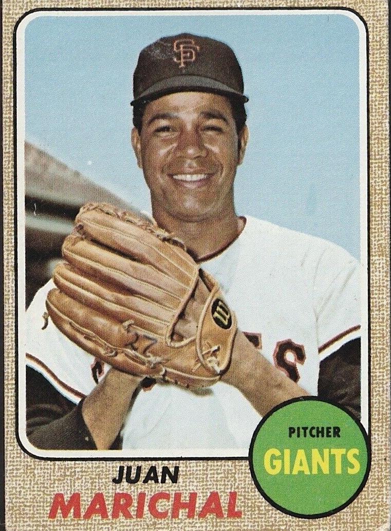 1968 Topps Baseball Juan Marichal #205