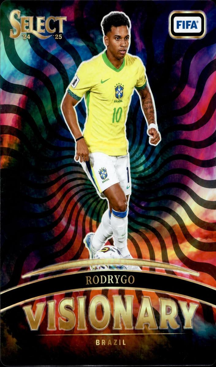 2024 Panini Select FIFA Soccer Rodrygo #12