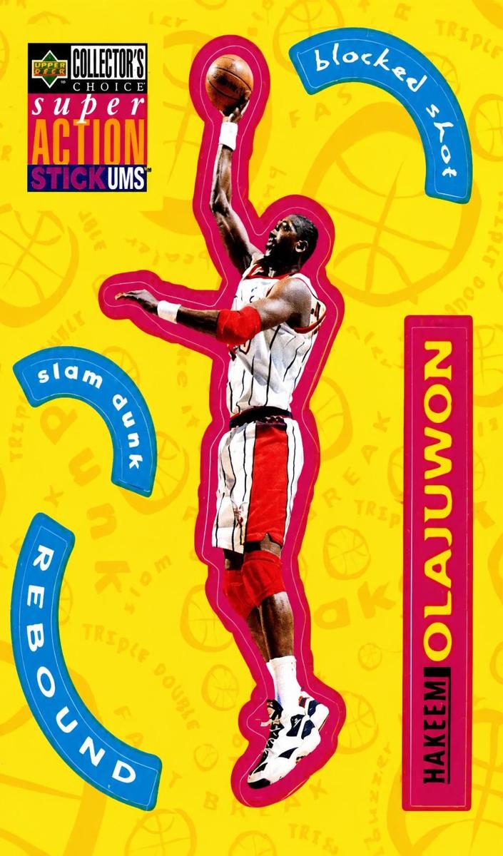 1996 Upper Deck Collector's Choice Basketball Hakeem Olajuwon #S10 PSA 10