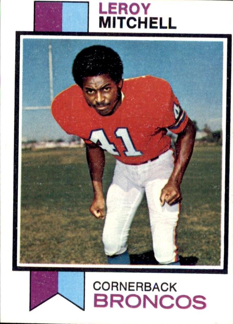 1973 Topps Football Leroy Mitchell #217 PSA 8.5