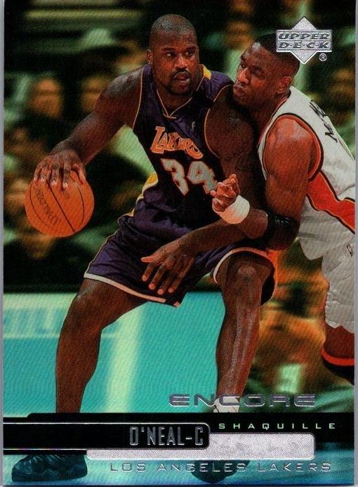 1999 Upper Deck Encore Basketball Shaquille O'Neal #38