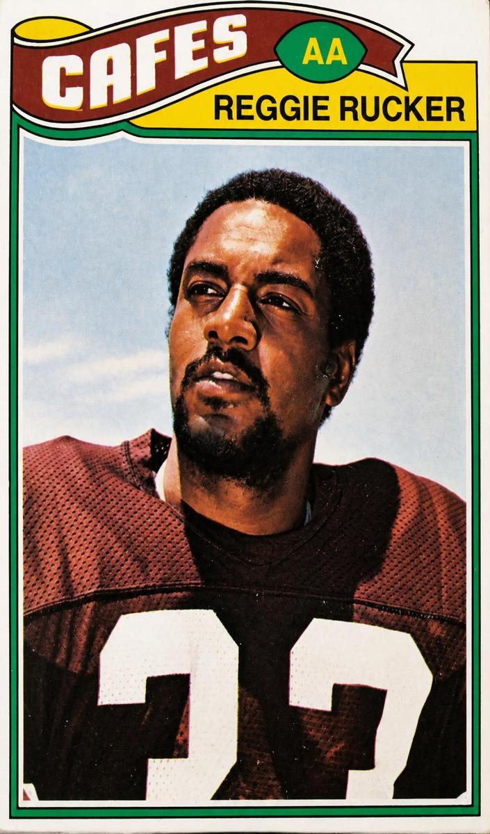 1977 Topps Mexican Football Reggie Rucker #138