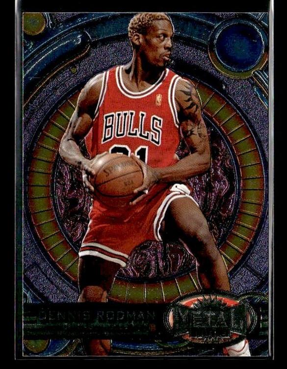 1997 Metal Universe Basketball Dennis Rodman #107 PSA 10